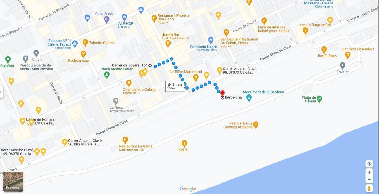 Can Martinez Calella Beach Boutique Apartment Eksteriør bilde